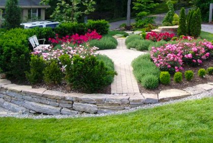 Pictures of front yard landscape designs ideas and photos